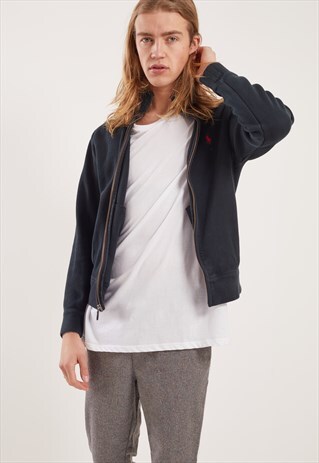 VINTAGE RALPH LAUREN ZIP-UP SWEATSHIRT