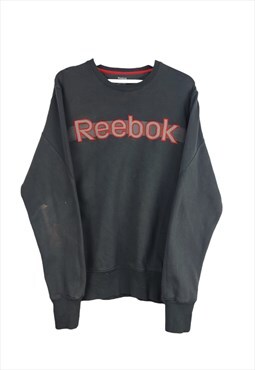 Vintage Reebok Sweatshirt in Grey L