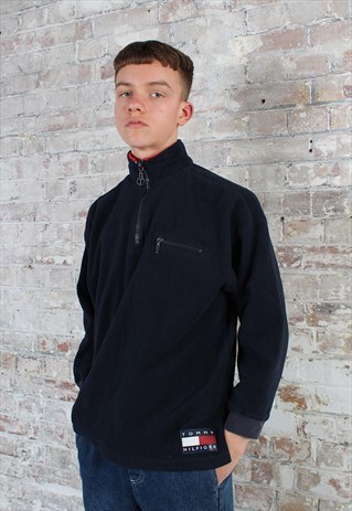 VINTAGE TOMMY HILFIGER 1/4 ZIP FLEECE