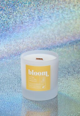 Bloom Scented Candle - Lychee, Black Tea, Bergamot