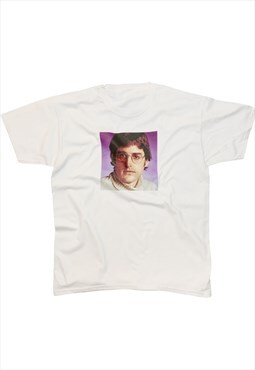 Louis Theroux T-Shirt Vintage Staring with Glasses