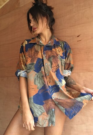 OVERSIZED RETRO 90S 80S VINTAGE UNISEX FESTIVAL SHIRT