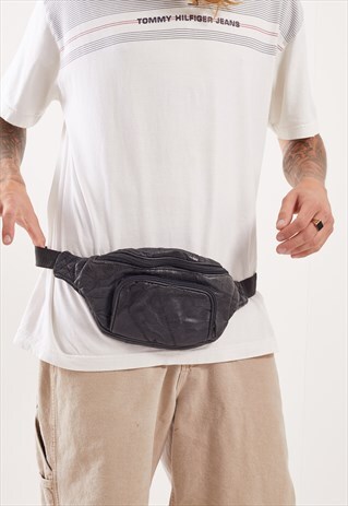 VINTAGE LEATHER FESTIVAL BUM BAG