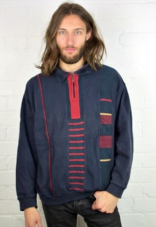 VINTAGE 90'S 1/4 ZIP SWEATSHIRT