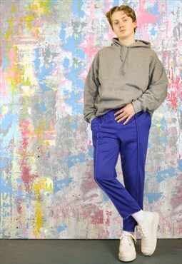 Yapyap [Exclusive] Royal Blue Patchwork Trousers 