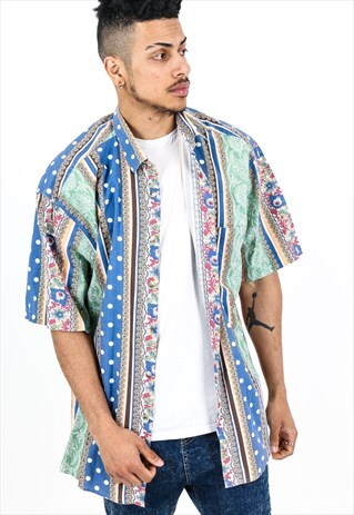 VINTAGE PATTERNED SHIRT S369