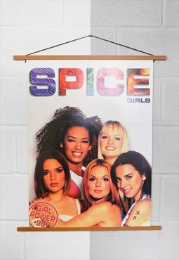 Original 90s Vintage Spice Girls Poster 1998 23.5"x33"