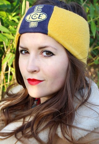 VINTAGE 90S SKI HEADBAND - WINTER WARMER - ONE SIZE FITS ALL