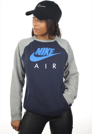 VINTAGE NIKE AIR BIG LOGO SWEATSHIRT JUMPER