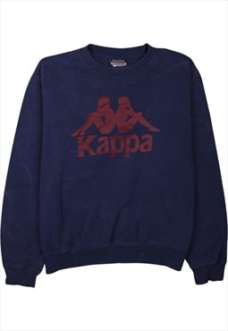 Vintage 90's Kappa Sweatshirt Crew Neck Spellout