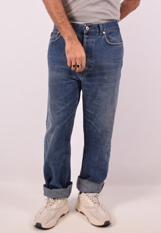 VINTAGE MOSCHINO JEANS STRAIGHT BLUE