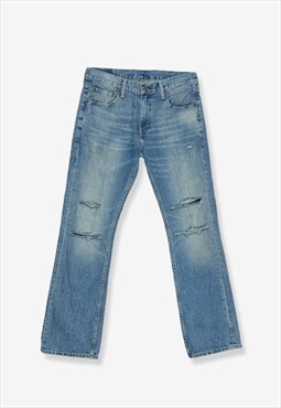 Vintage Levi's 527 Distressed Bootcut Jeans Mid Blue W33 L32