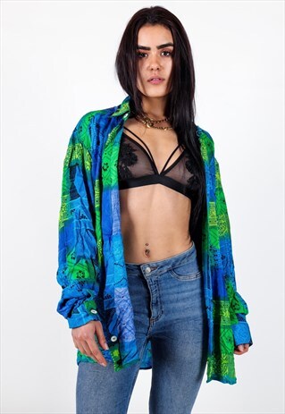VINTAGE PATTERNED SHIRT S1400