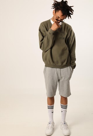 VINTAGE COLLEGE PRINT SWEATSHIRT