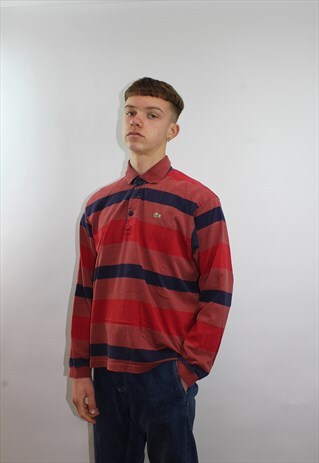 VINTAGE LACOSTE RUGBY POLO TOP