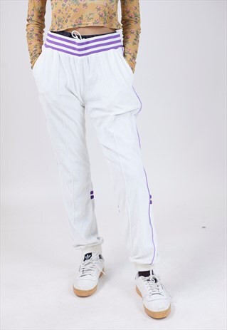 VINTAGE 90S SERGIO TACCHINI VELOUR TRACKSUIT BOTTOMS