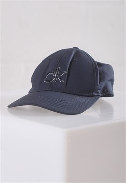 Vintage Calvin Klein Cap in Navy Summer Gym Baseball Hat