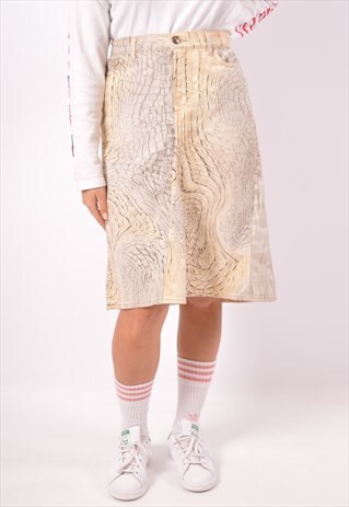 VINTAGE JUST CAVALLI SKIRT BEIGE