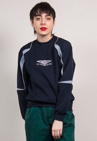 UMBRO VINTAGE BLUE SWEATSHIRT