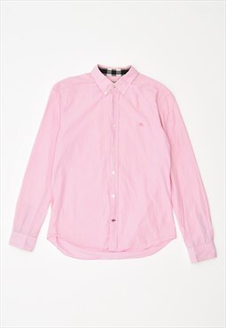 Vintage Burberry Shirt Stripes Pink