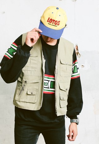 VINTAGE 70S FISHERMEN JACKET GILET