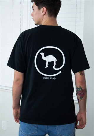 VINTAGE CAMEL CIGARETTE T-SHIRT LOGO 90S X 8.8