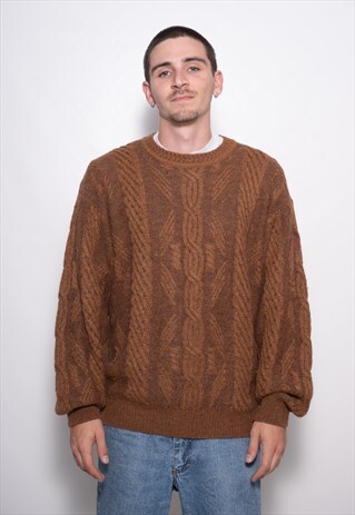 Vintage Trussardi 90s Knit Sweatshirt Pullover