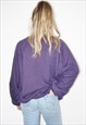 VINTAGE 90S RARE ADIDAS COLORS OF SPORT PURPLE SWEATSHIRT