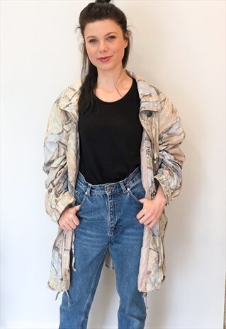 VINTAGE 80'S CRAZY PARKA
