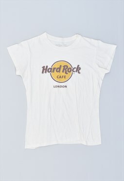Vintage 90's Hard Rock Cafe London T-Shirt Top White