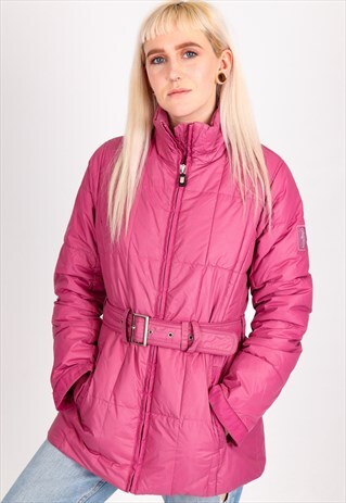 VINTAGE PINK PUFFER JACKET NJ1352