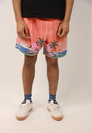 VINTAGE PATTERNED SHORTS