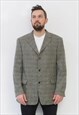 HUGO BOSS Da Vinci Vintage mens UK 44 US Jacket Wool Tweed