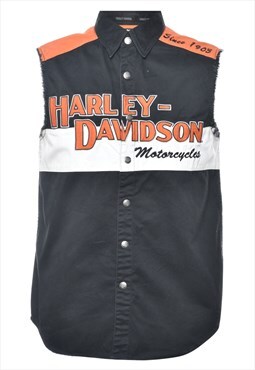 Harley Davidson Denim Shirt - S