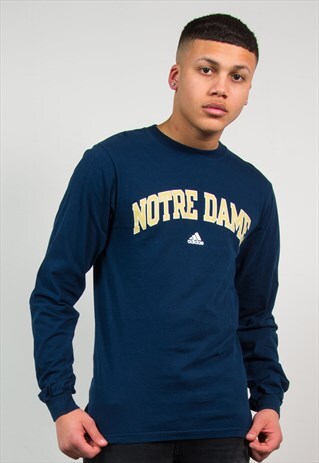 ADIDAS NOTRE DAME LONG SLEEVE T-SHIRT