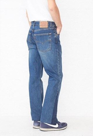 VINTAGE RETRO BLUE LEVI'S 525 04 FIT DENIM JEANS
