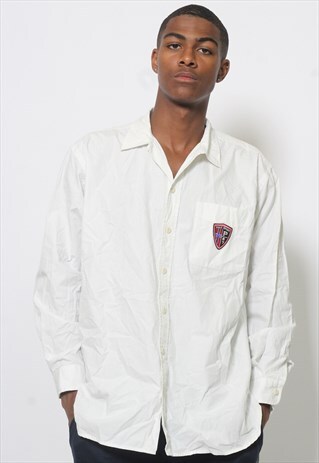 VINTAGE RALPH LAUREN RARE SHIELD CREST SHIRT