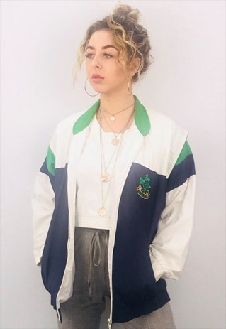 VINTAGE OVERSIZED NYLON JACKET