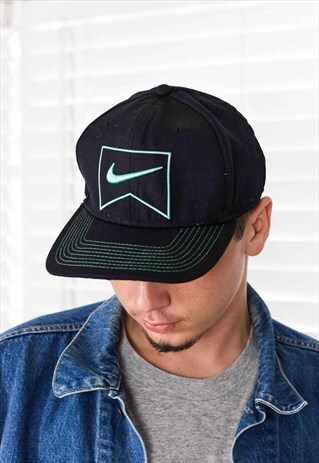 VINTAGE NIKE BASEBALL CAP LOGO 90S ONE SIZE 3.6