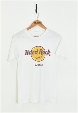 Vintage Hard Rock Cafe Sydney T-Shirt White XXSmall