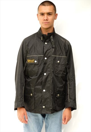 VINTAGE BELSTAFF JACKET, BLACK