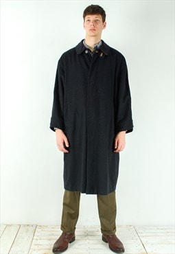BOGNER Men UK 42S Car Pea Coat Trench Wool Cashmere Jacket 