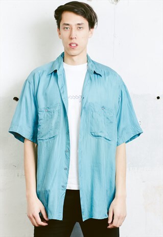 VINTAGE 90S SILK SHIRT