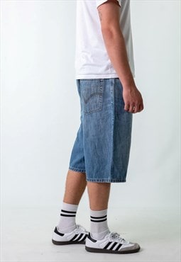 Blue 90s Levi's Denim Jorts Shorts