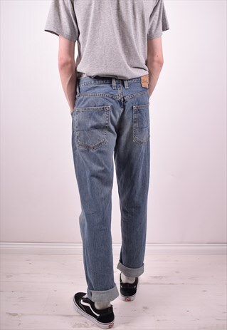 LEVI'S MENS VINTAGE JEANS W32 L32 BLUE 90S