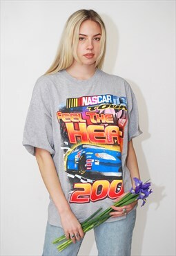 2000s NASCAR T-shirt (2XL) vintage racing car streetwear y2k