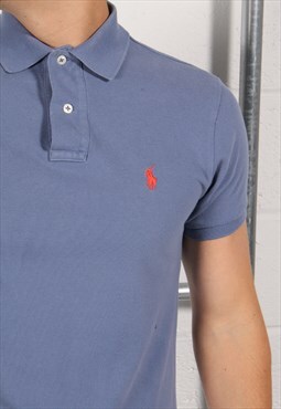 Vintage Polo Ralph Lauren Polo Shirt in Blue Small