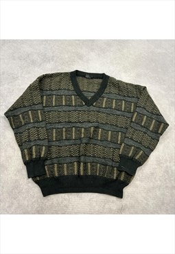 Vintage Knitted Jumper Men's XXL