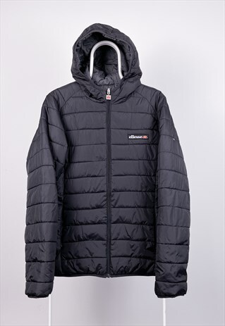 VINTAGE ELLESSE JACKET REVERSIBLE PUFFER JACKET SMALL