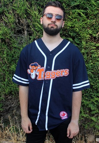 VINTAGE TIGGER DISNEY WINNIE THE POOH BASEBALL JERSEY